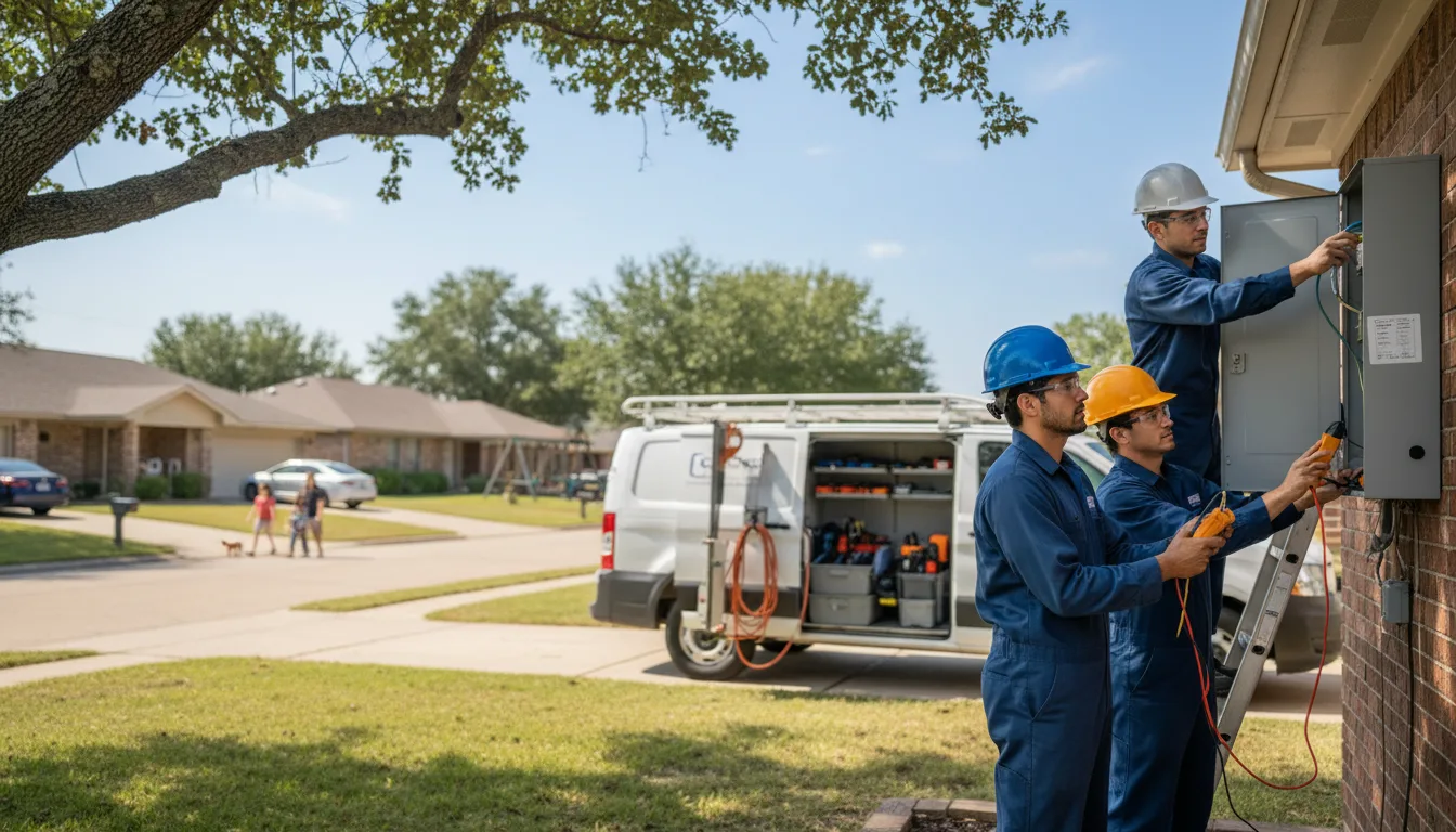 Certified electrician providing emergency electrical services in Dwale, KY